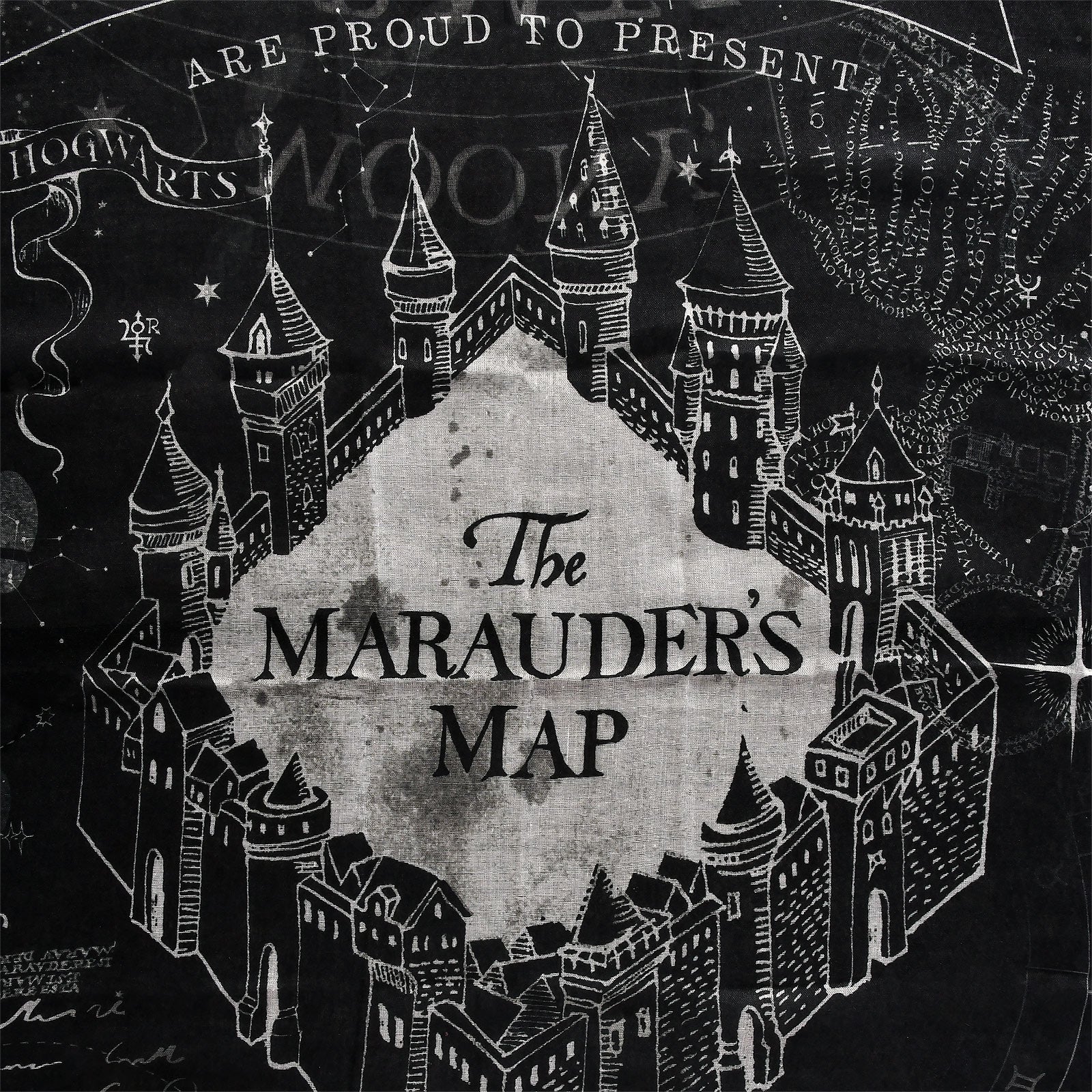 Immagine del prodotto Harry Potter - Mappa del Malandrino Sciarpa Loop nero