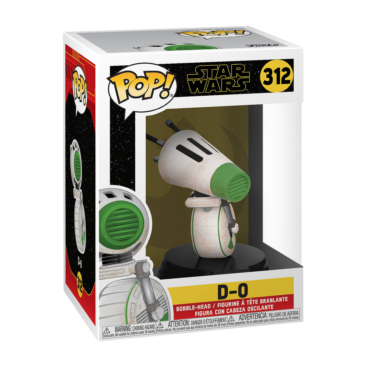 Immagine del prodotto Star Wars - D-0 Funko Pop Figura con Testa Mobile