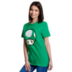 Immagine del prodotto Super Mario - T-shirt verde con fungo 1 UP