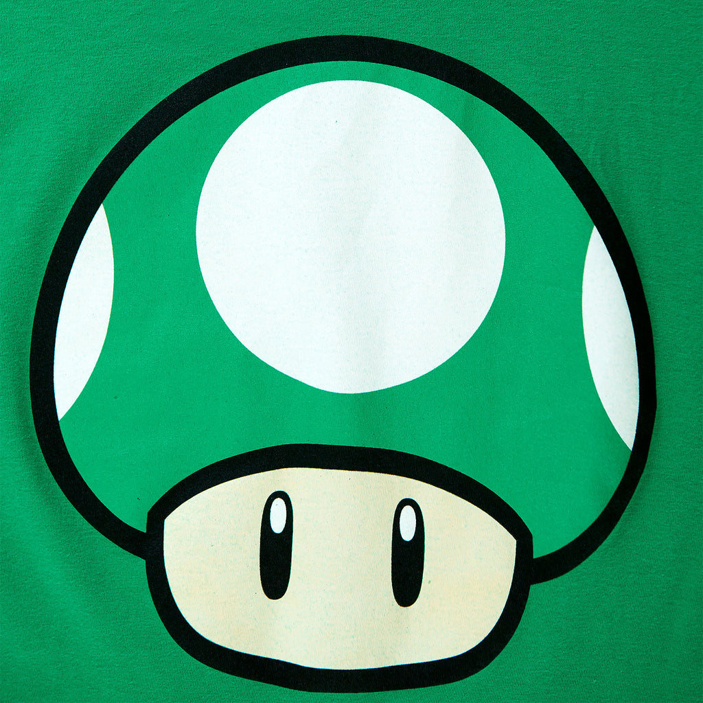 Immagine del prodotto Super Mario - T-shirt verde con fungo 1 UP