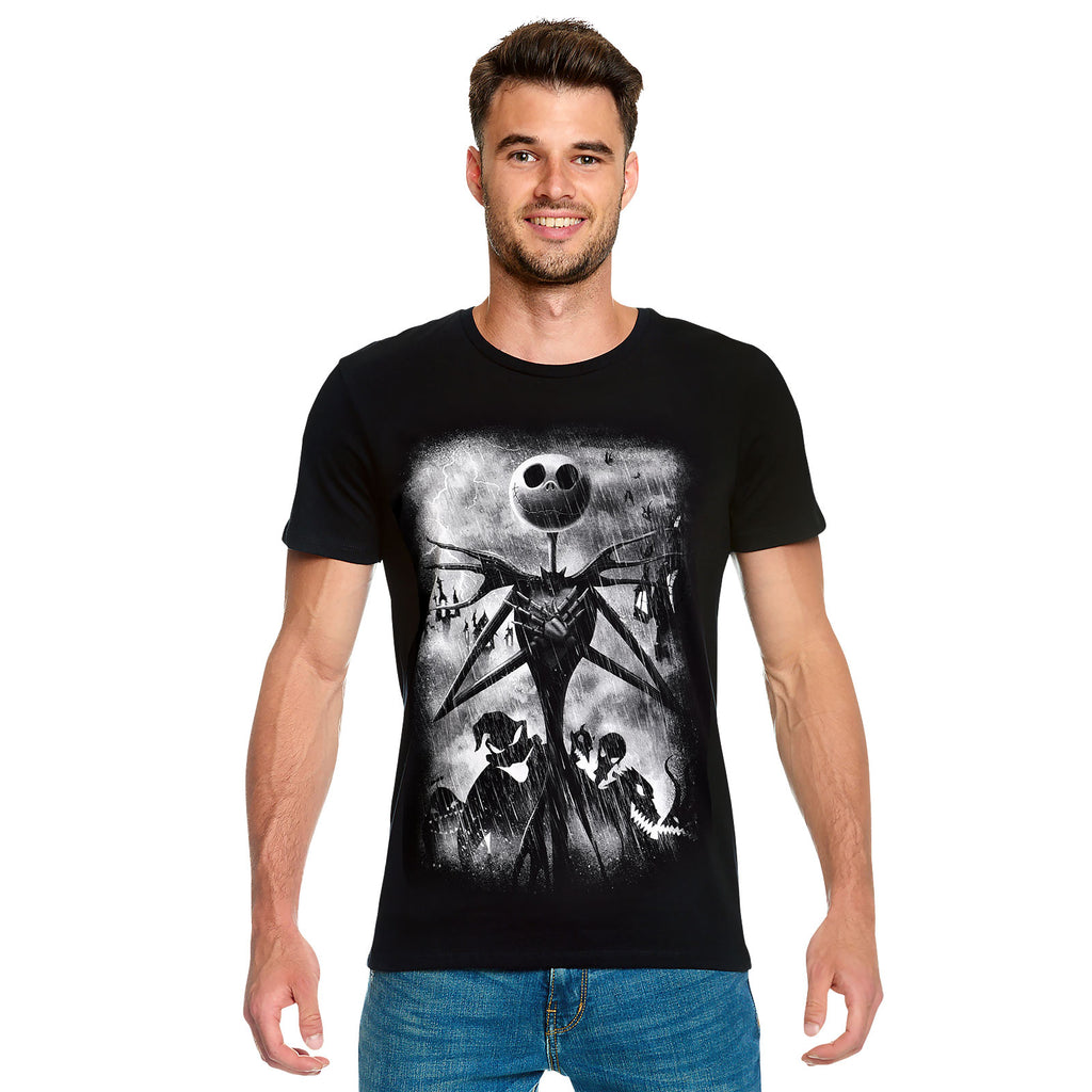 Product image Nightmare Before Christmas - Jack Stormy Skies T-Shirt black