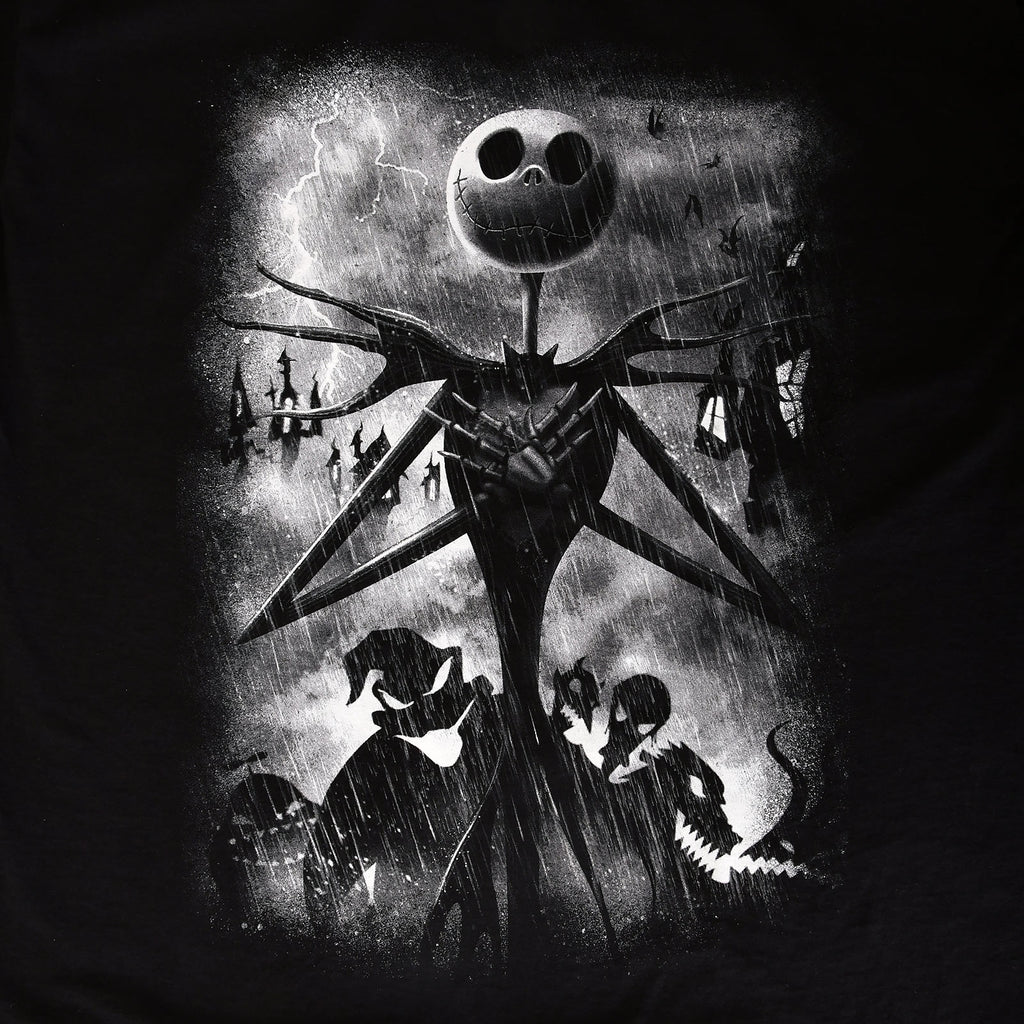 Product image Nightmare Before Christmas - Jack Stormy Skies T-Shirt black