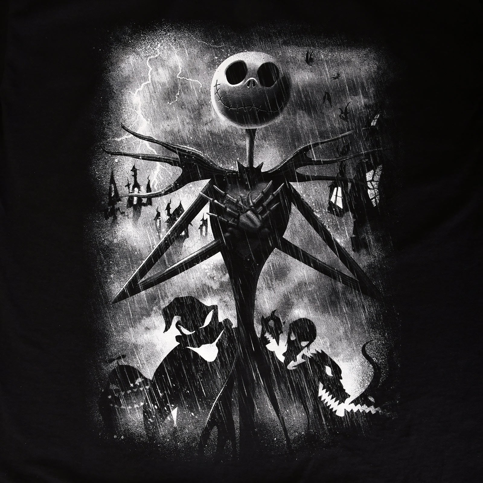 Product image Nightmare Before Christmas - Jack Stormy Skies T-Shirt black