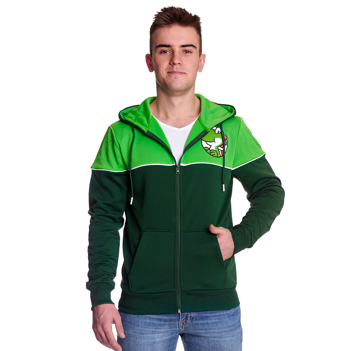 Immagine del prodotto Super Mario - Felpa con cappuccio Yoshi