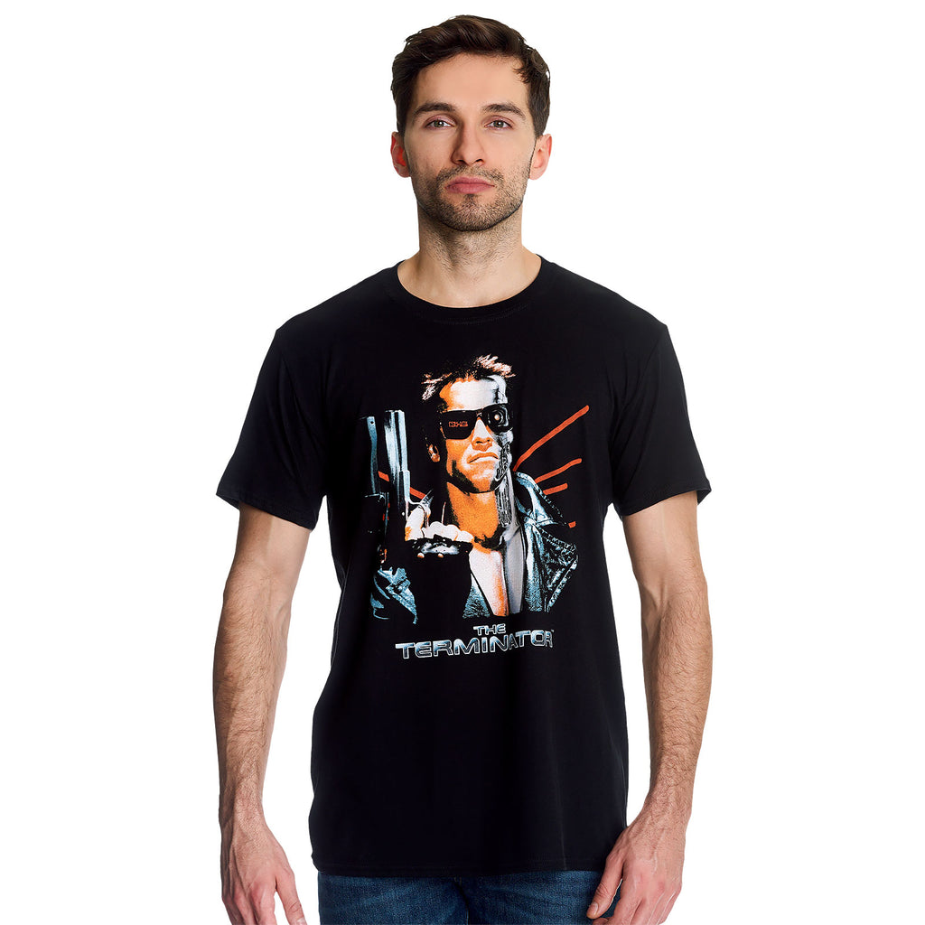 Immagine del prodotto Terminator - T-shirt nera con poster del film
