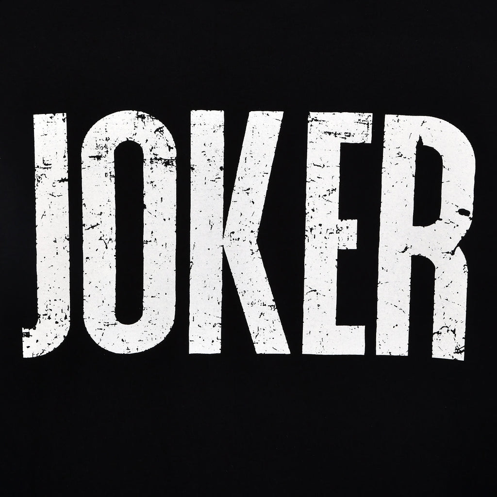 Immagine del prodotto T-shirt nera con logo Joker Distressed