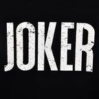 Immagine del prodotto T-shirt nera con logo Joker Distressed