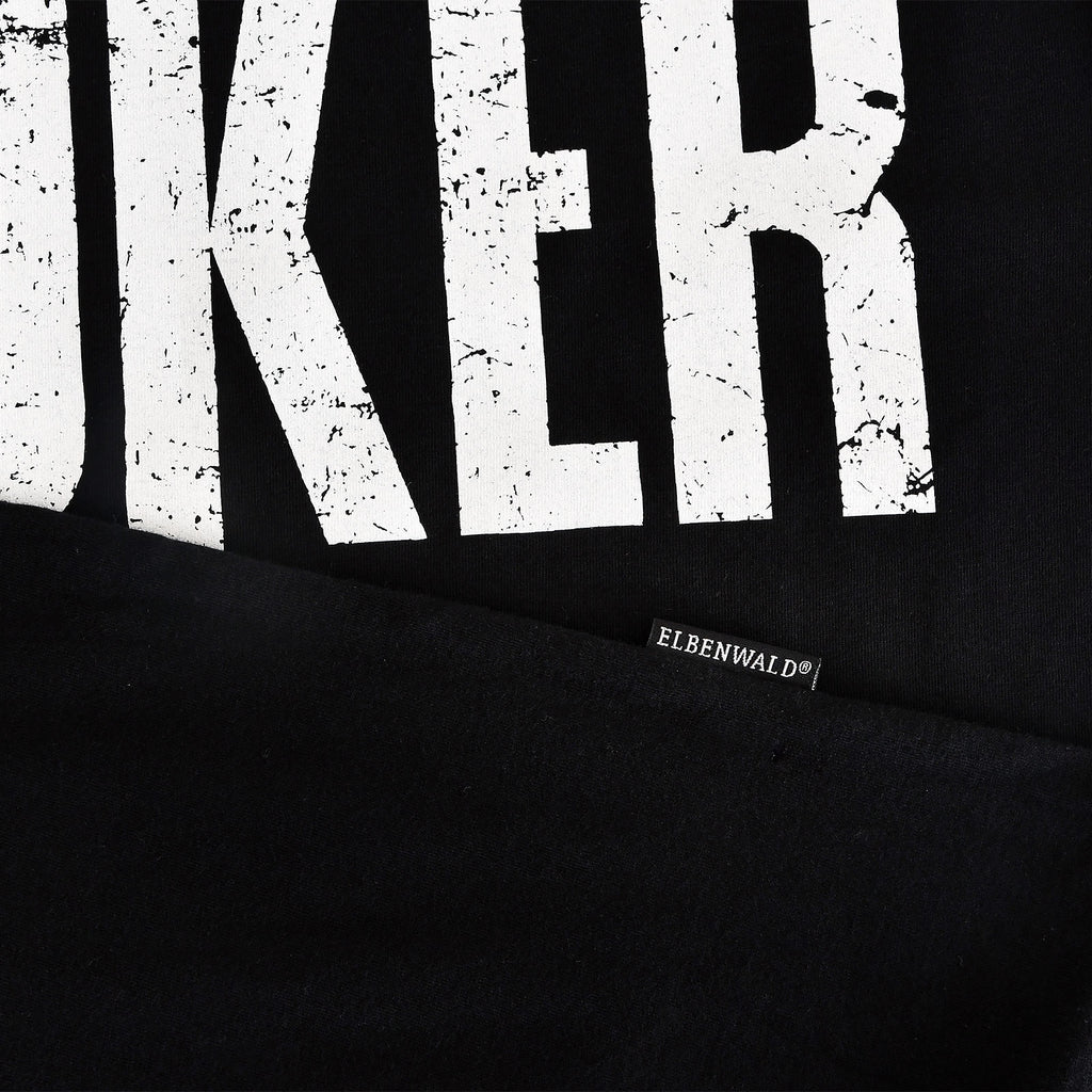 Immagine del prodotto T-shirt nera con logo Joker Distressed