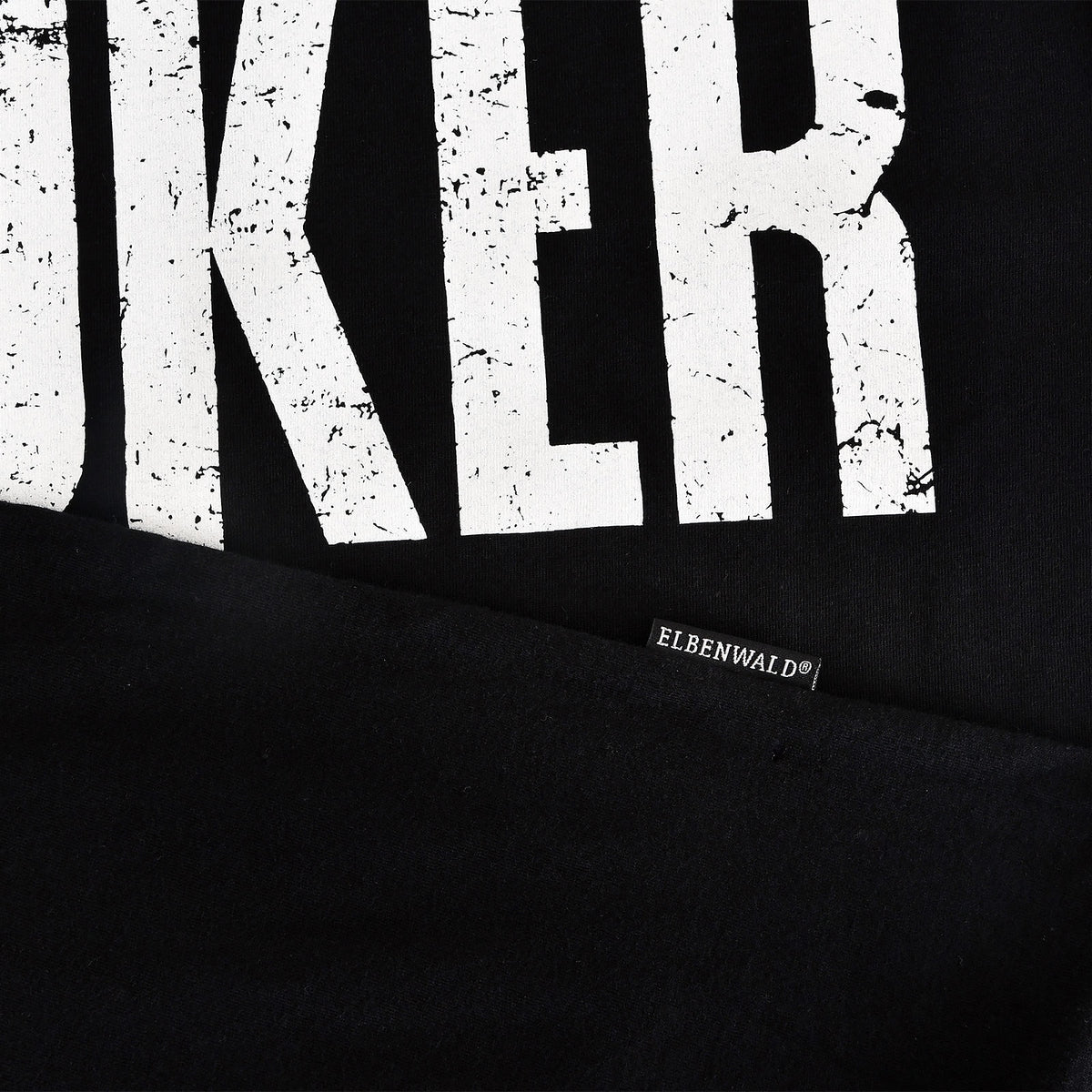 Immagine del prodotto T-shirt nera con logo Joker Distressed