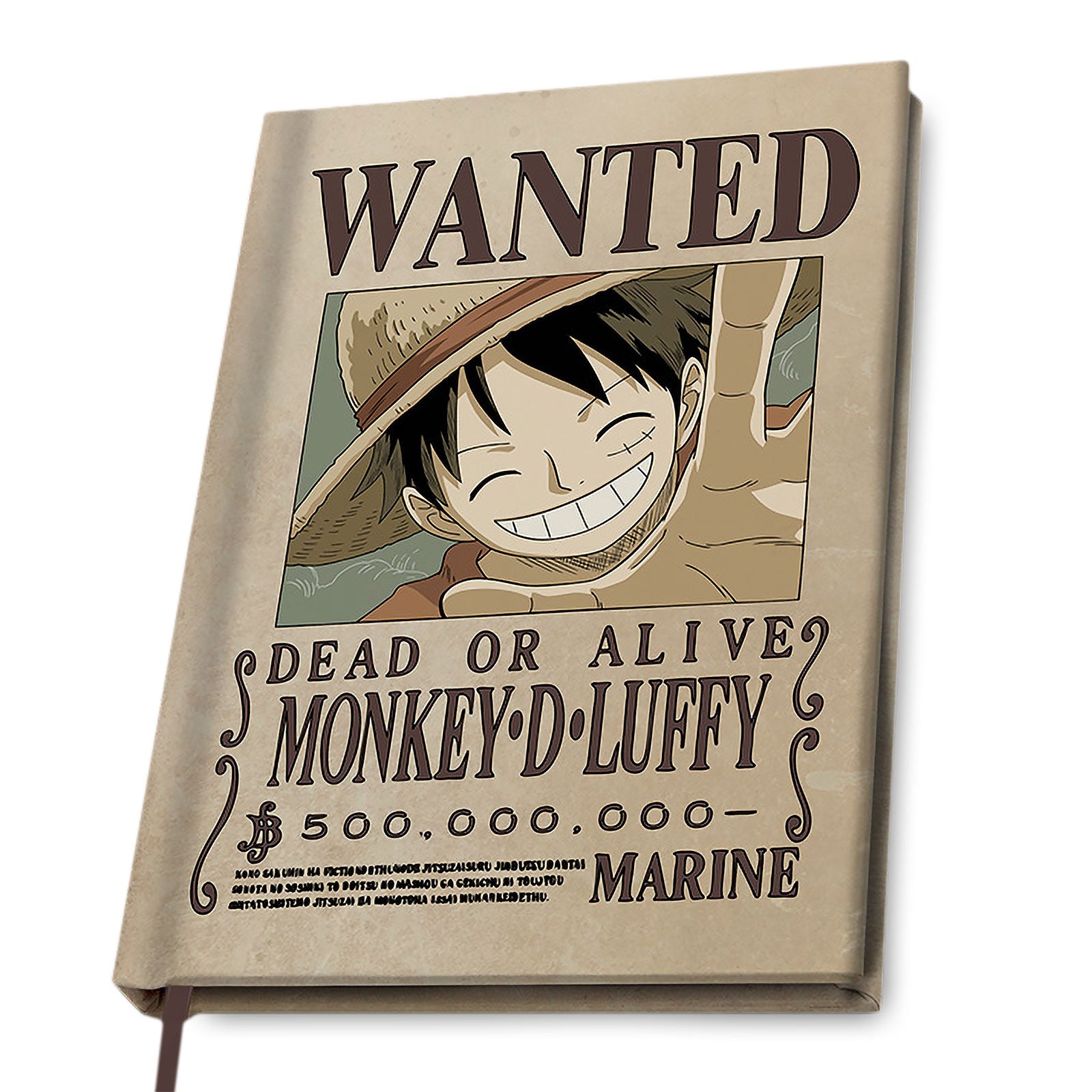 Immagine del prodotto One Piece - Wanted Luffy Quaderno A5
