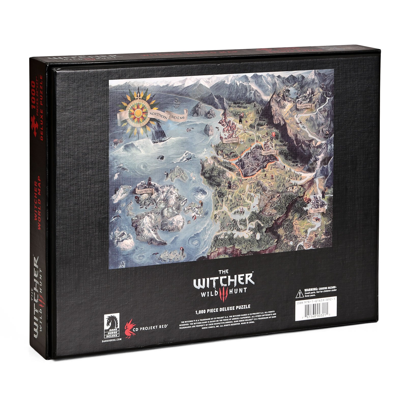 Immagine del prodotto Witcher - Puzzle della mappa dei Regni Settentrionali