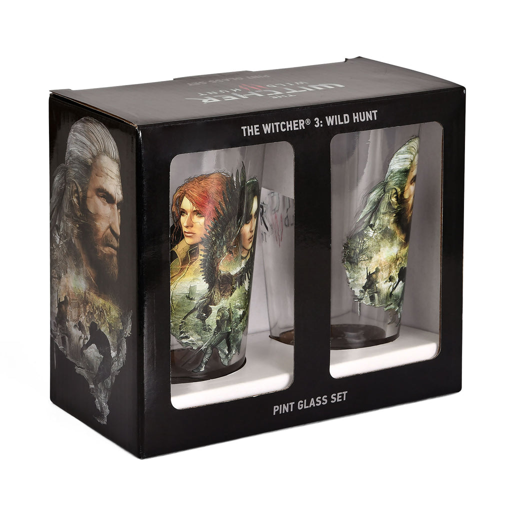 Immagine del prodotto Witcher - Set di Bicchieri Geralt, Triss & Yennefer