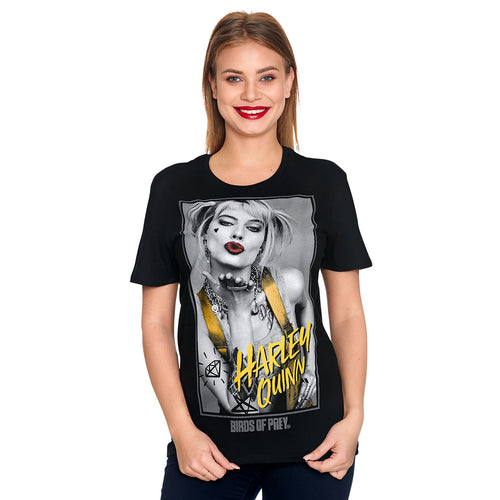 Immagine del prodotto Birds of Prey - T-shirt Harley Kiss nera
