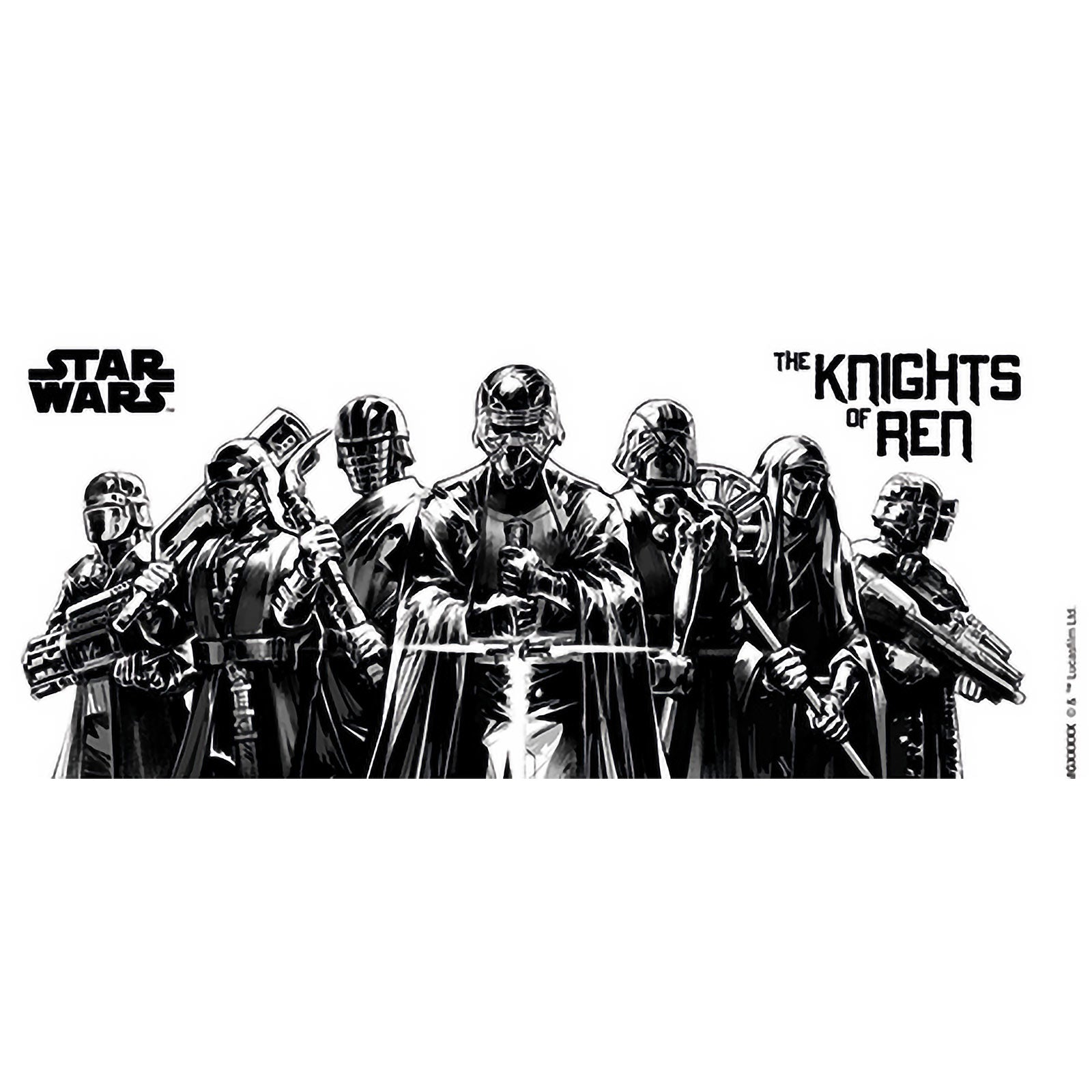 Immagine del prodotto Star Wars - Knights of Ren Tazza in bianco e nero