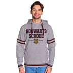 Immagine del prodotto Harry Potter - Felpa con cappuccio della Scuola Hogwarts grigia