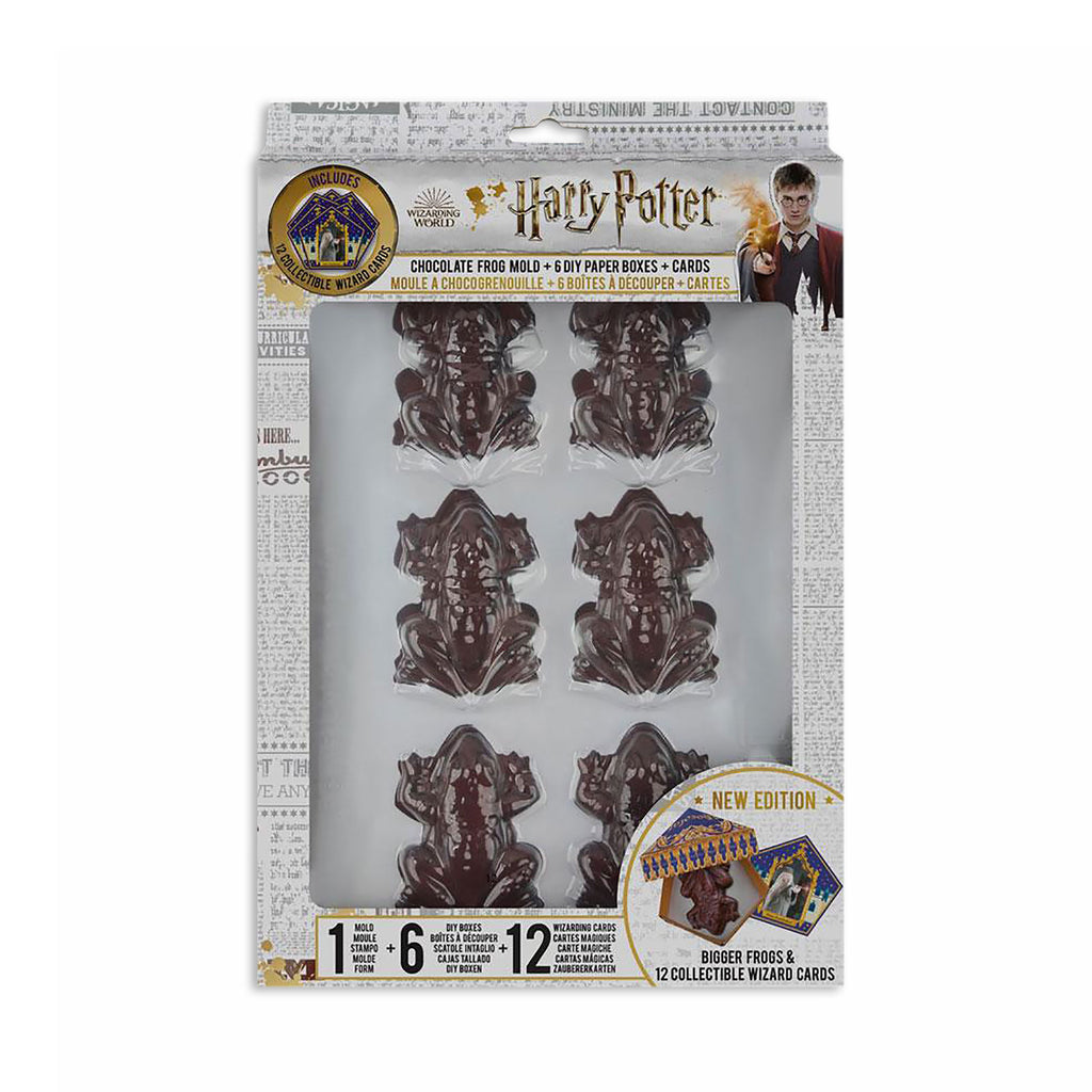 Product image Chocolate Frog Praline Mould Set with Collectible Cards - Harry Potter