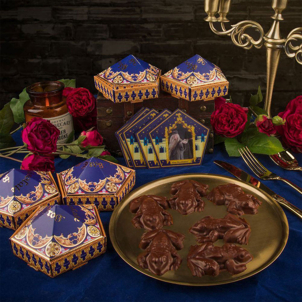 Product image Chocolate Frog Praline Mould Set with Collectible Cards - Harry Potter