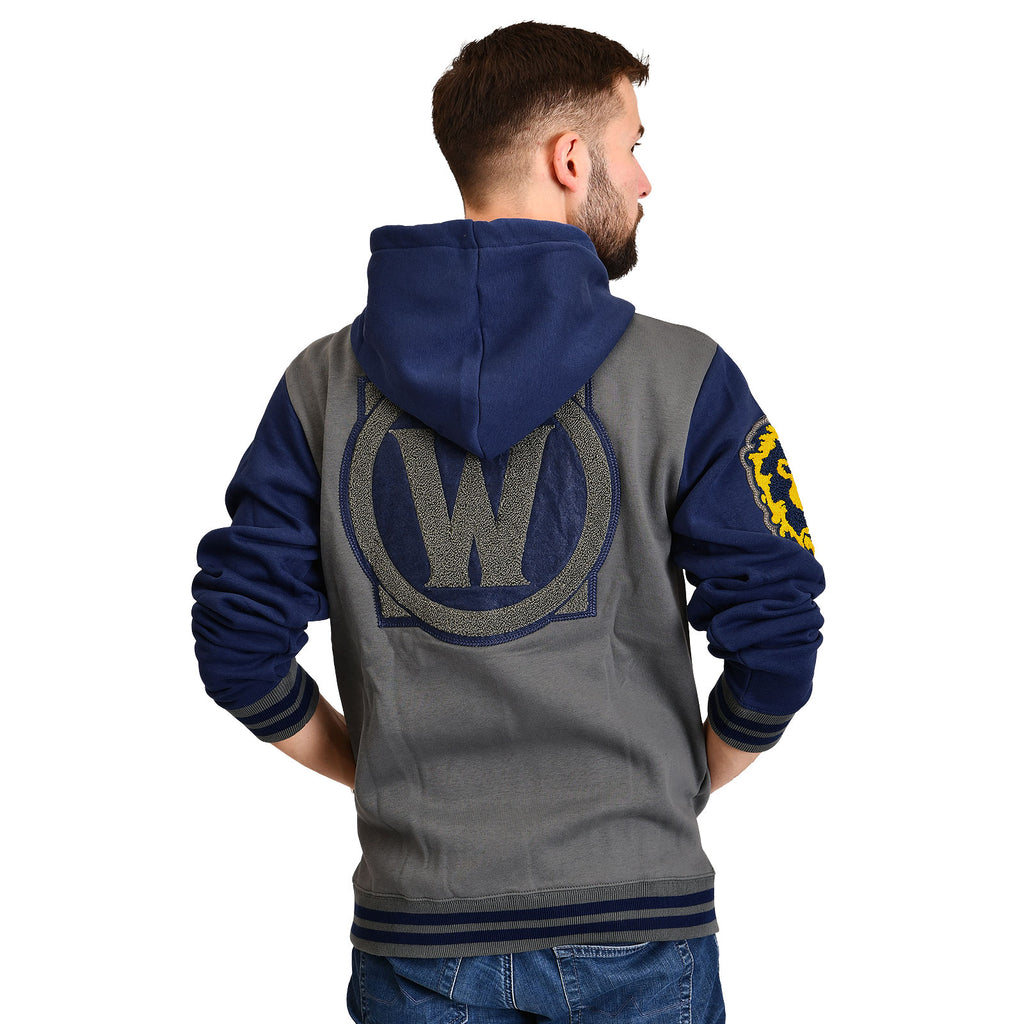 Immagine del prodotto World of Warcraft - Felpa con cappuccio deluxe del team Alliance