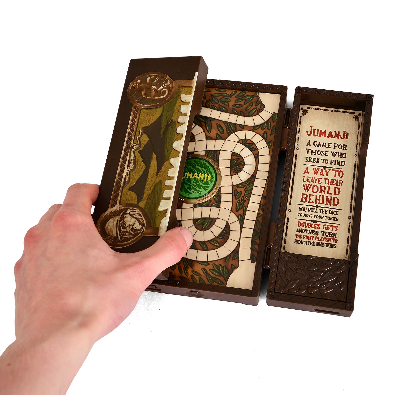 Immagine del prodotto Jumanji - Miniatura del gioco da tavolo con luce e suono