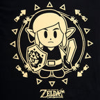 Immagine del prodotto Zelda - Link's Awakening T-shirt tribale nera