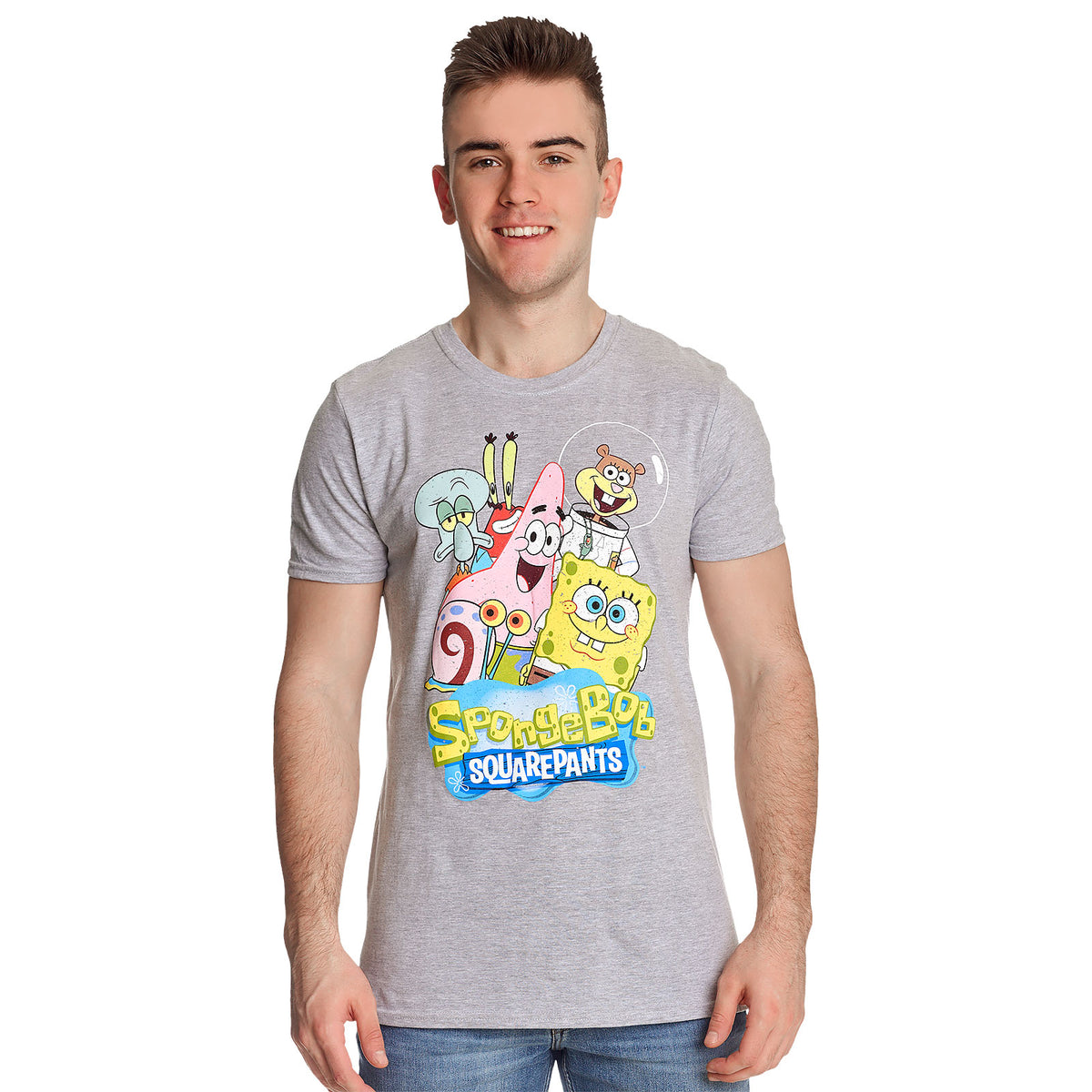 Product image SpongeBob - Friends Together T-Shirt grey