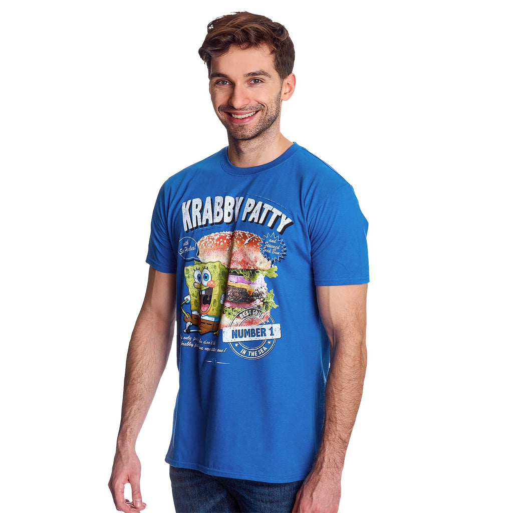 Immagine del prodotto SpongeBob - T-shirt Krabby Patty blu