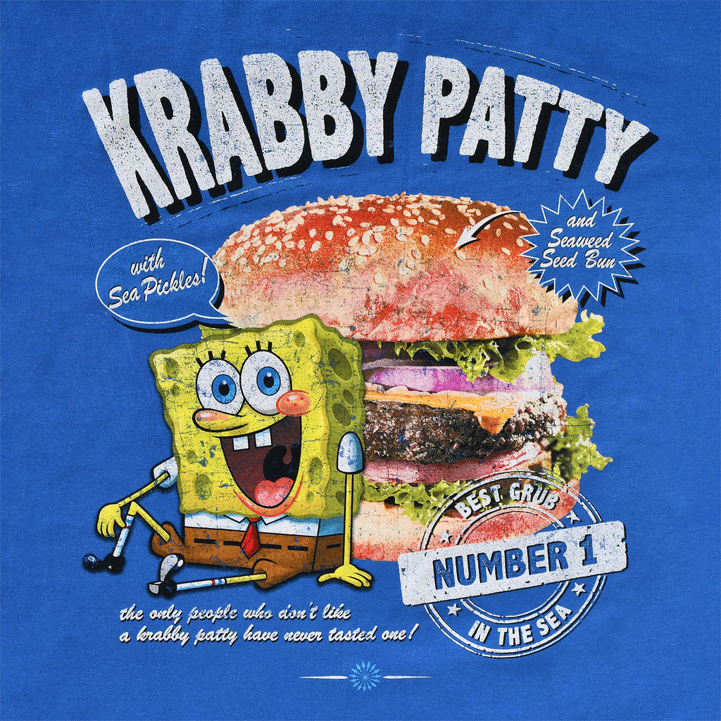 Immagine del prodotto SpongeBob - T-shirt Krabby Patty blu
