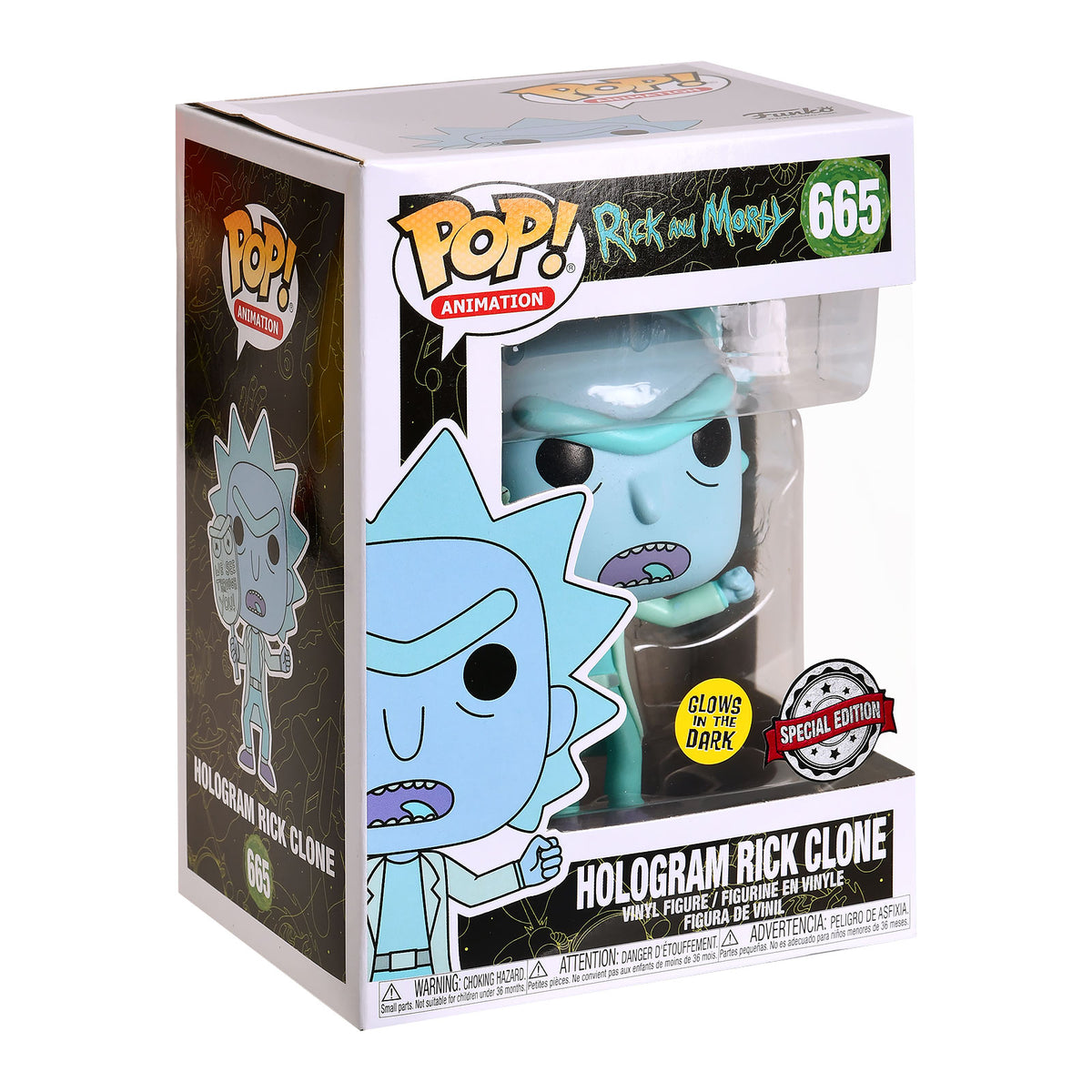 Immagine del prodotto Rick and Morty - Rick Glow in the Dark Funko Pop Figura