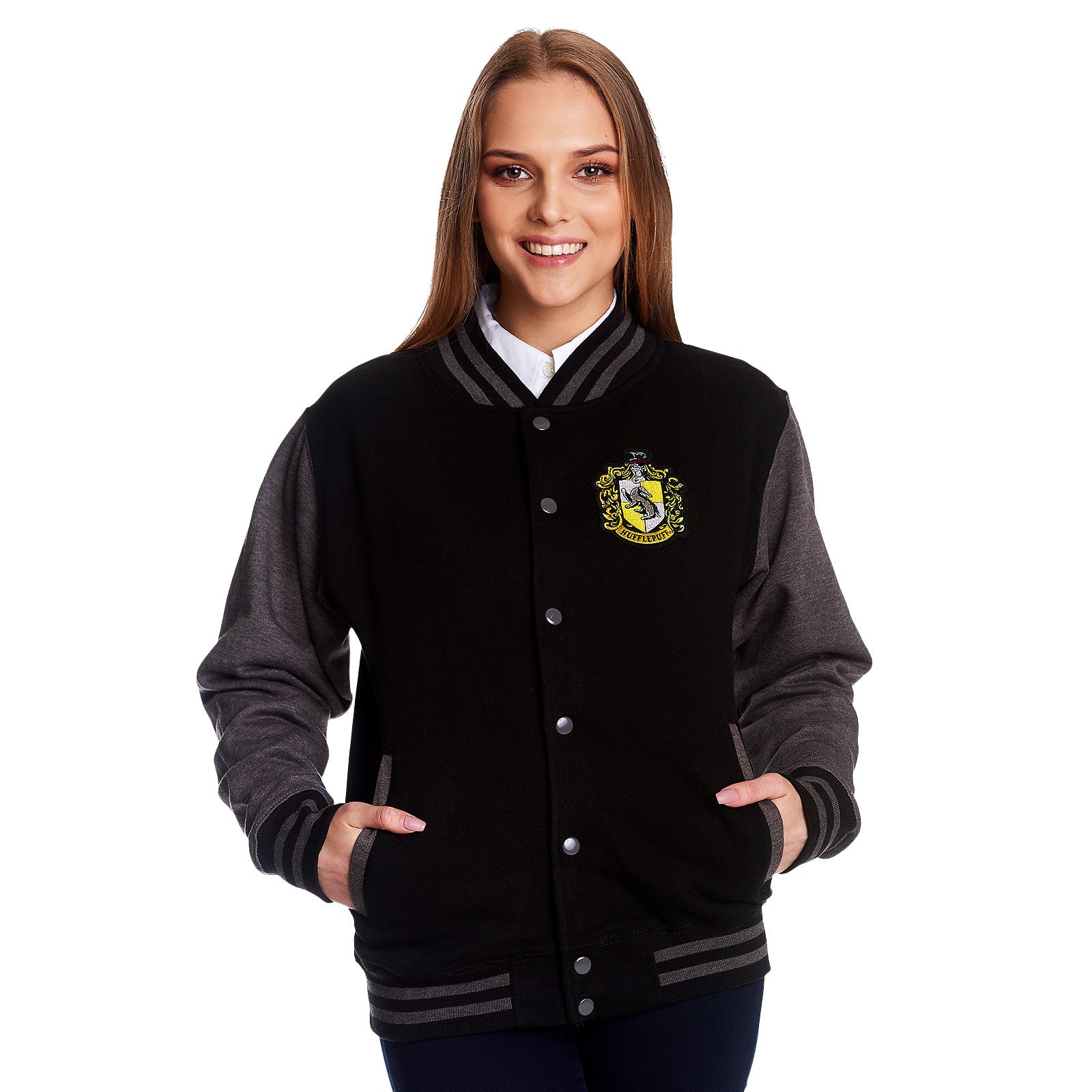 Immagine del prodotto Harry Potter - Giacca college con stemma Hufflepuff