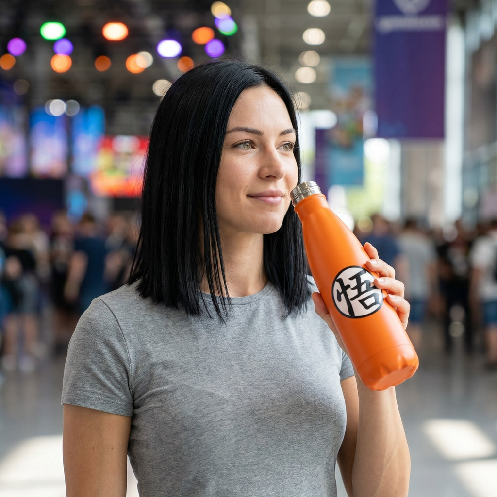 Immagine del prodotto Dragon Ball Z - Bottiglia d'acqua con Kanji di Goku