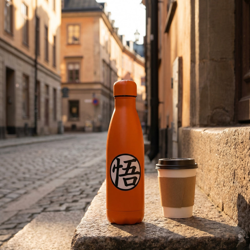 Immagine del prodotto Dragon Ball Z - Bottiglia d'acqua con Kanji di Goku