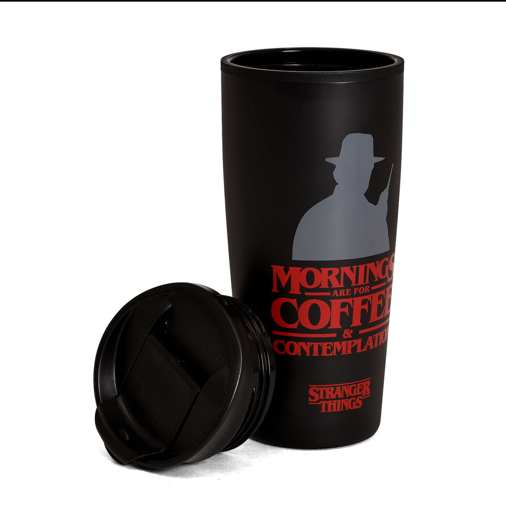 Immagine del prodotto Stranger Things - Bicchiere da viaggio Coffee & Contemplation
