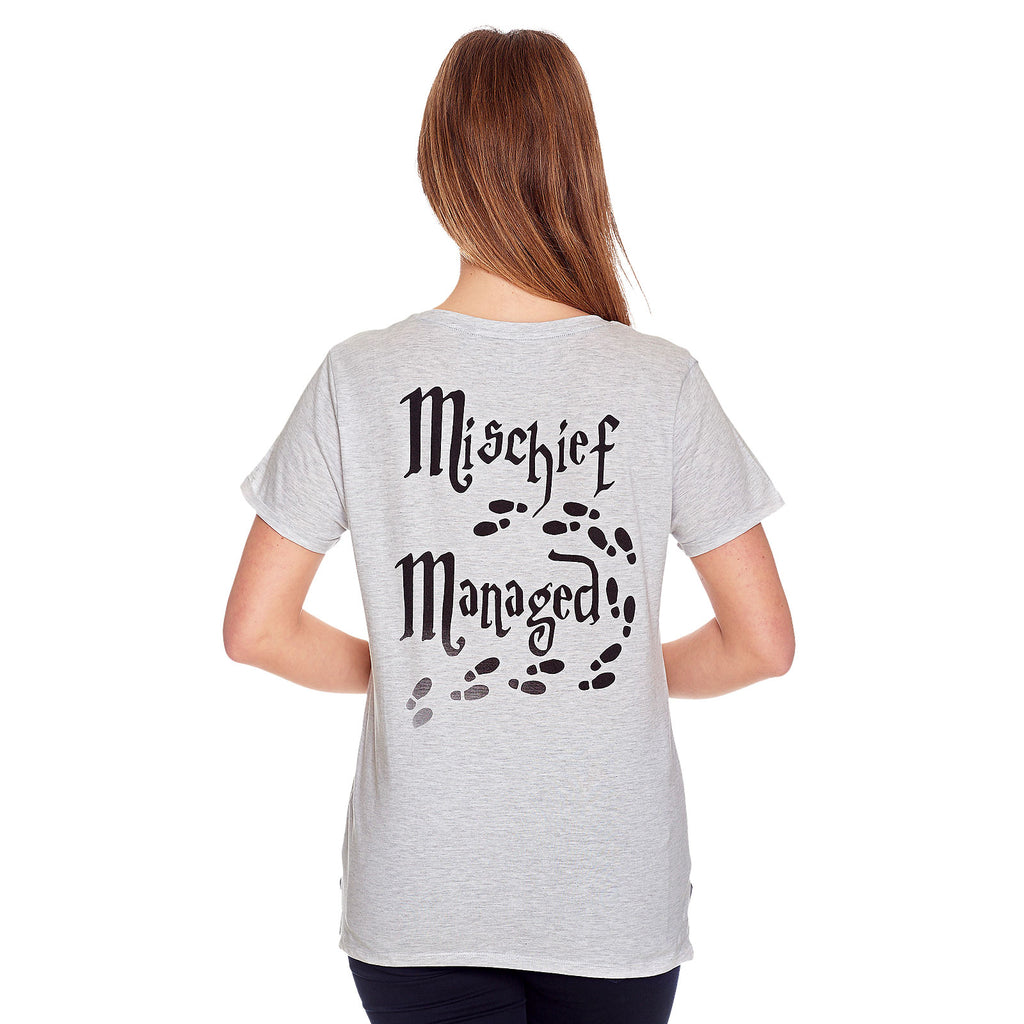 Immagine del prodotto Harry Potter - T-Shirt Donna Mappa del Malandrino Grigio