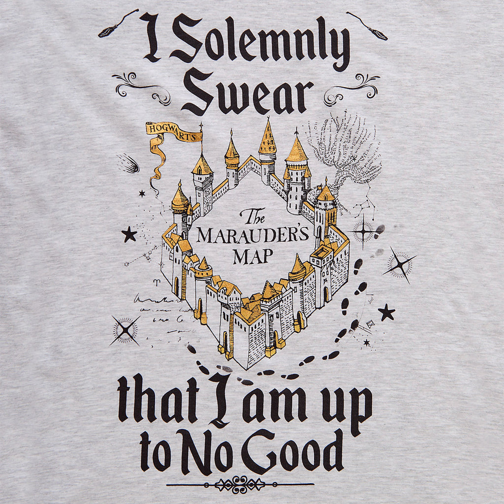 Immagine del prodotto Harry Potter - T-Shirt Donna Mappa del Malandrino Grigio
