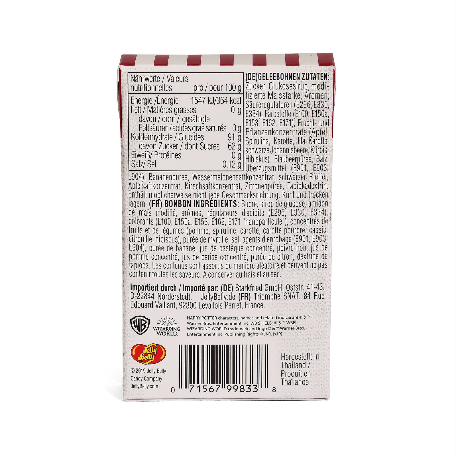 Immagine del prodotto Harry Potter - Bertie Botts Fagioli 35g Scatola