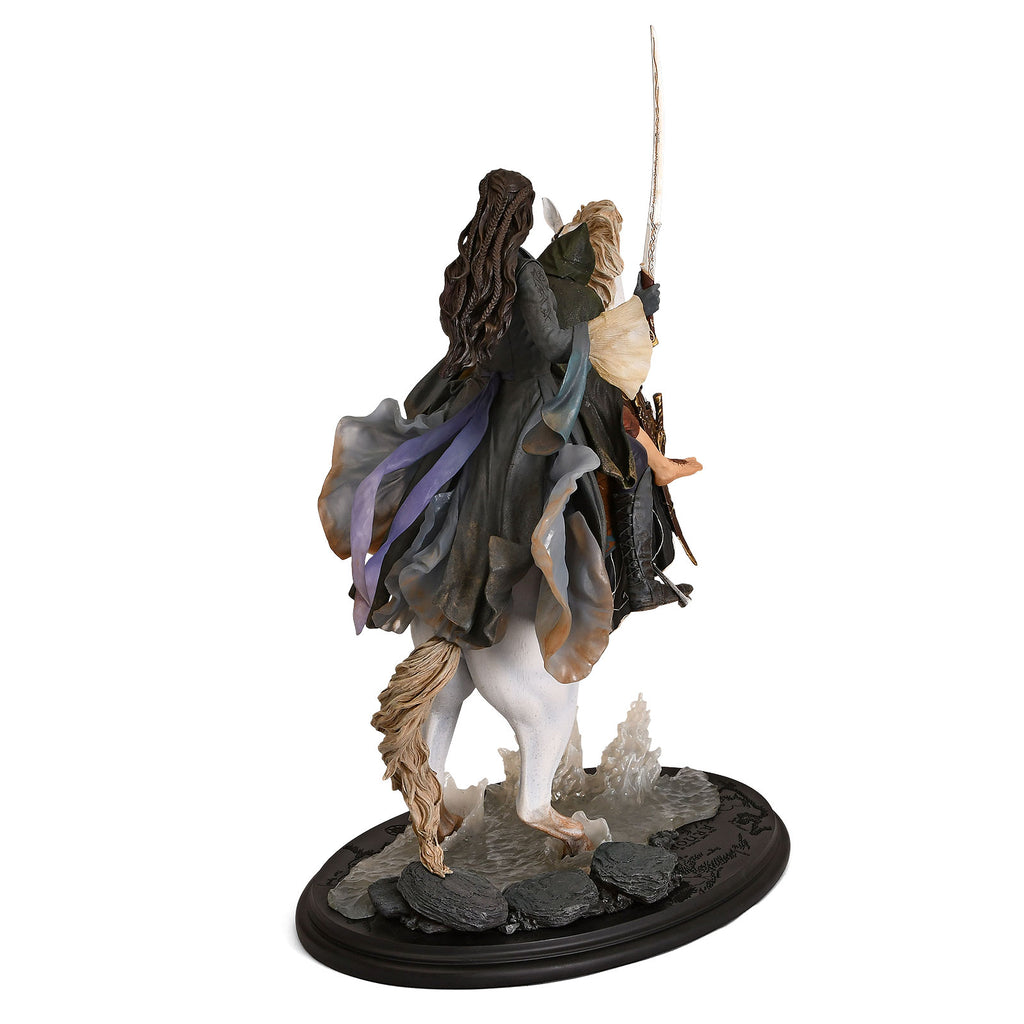 Product image The Lord of the Rings - Arwen & Frodo on Asfaloth Figure 48 cm deluxe