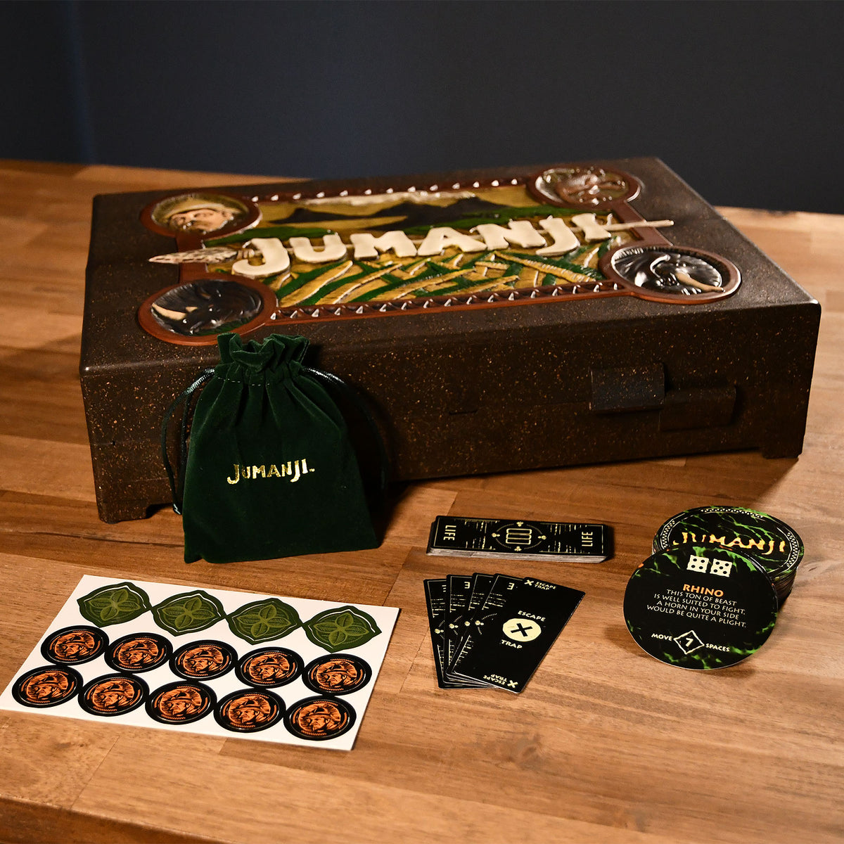 Immagine del prodotto Jumanji - Replica del Gioco da Tavolo