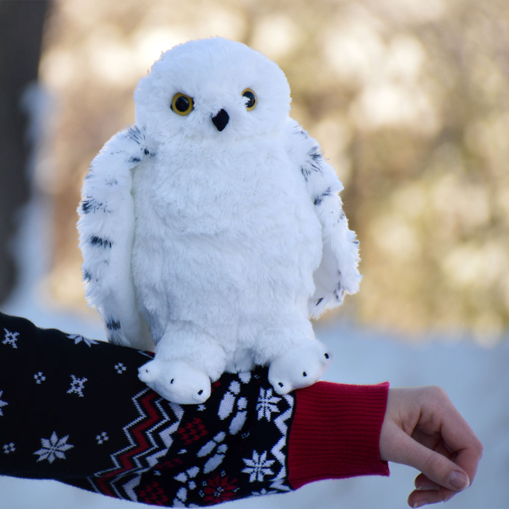 Immagine del prodotto Figura di peluche di Hedwig con ali aperte 28 cm - Harry Potter