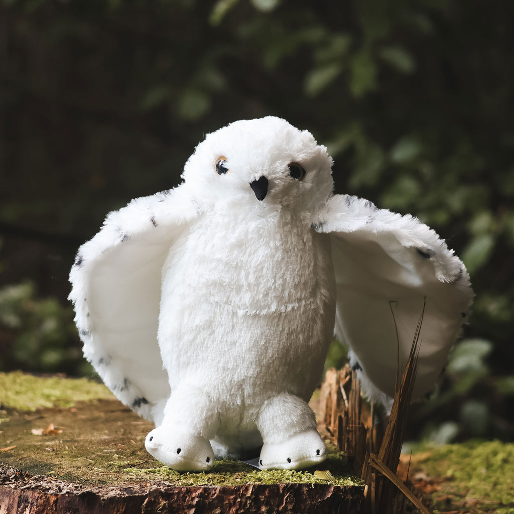 Immagine del prodotto Figura di peluche di Hedwig con ali aperte 28 cm - Harry Potter