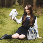 Immagine del prodotto Figura di peluche di Hedwig con ali aperte 28 cm - Harry Potter