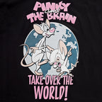 Immagine del prodotto Pinky e il Cervello - Maglietta nera Take Over The World