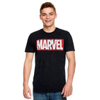 Immagine del prodotto Marvel - T-Shirt con logo vintage nera