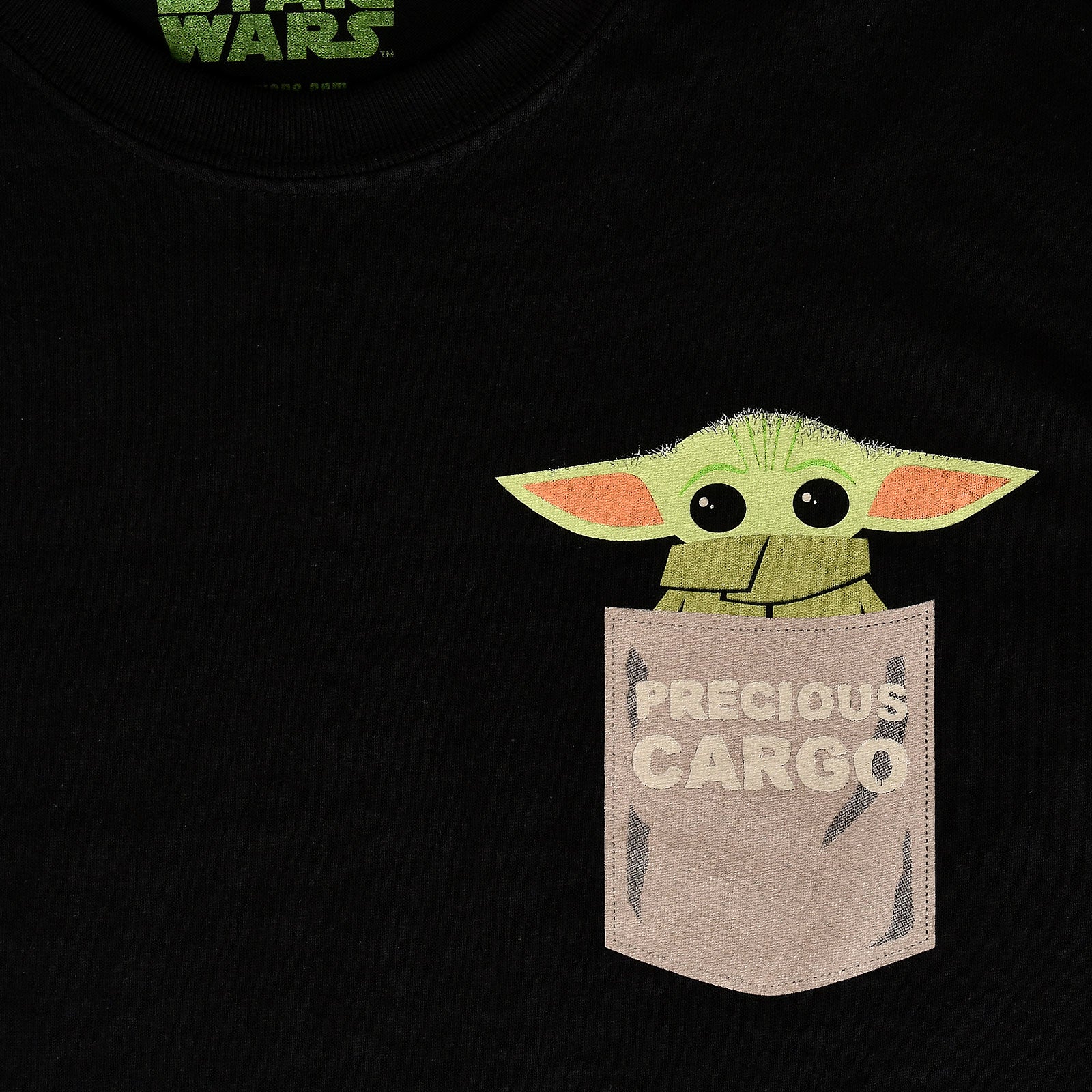 Immagine del prodotto Maglietta nera The Child Precious Cargo - Star Wars The Mandalorian