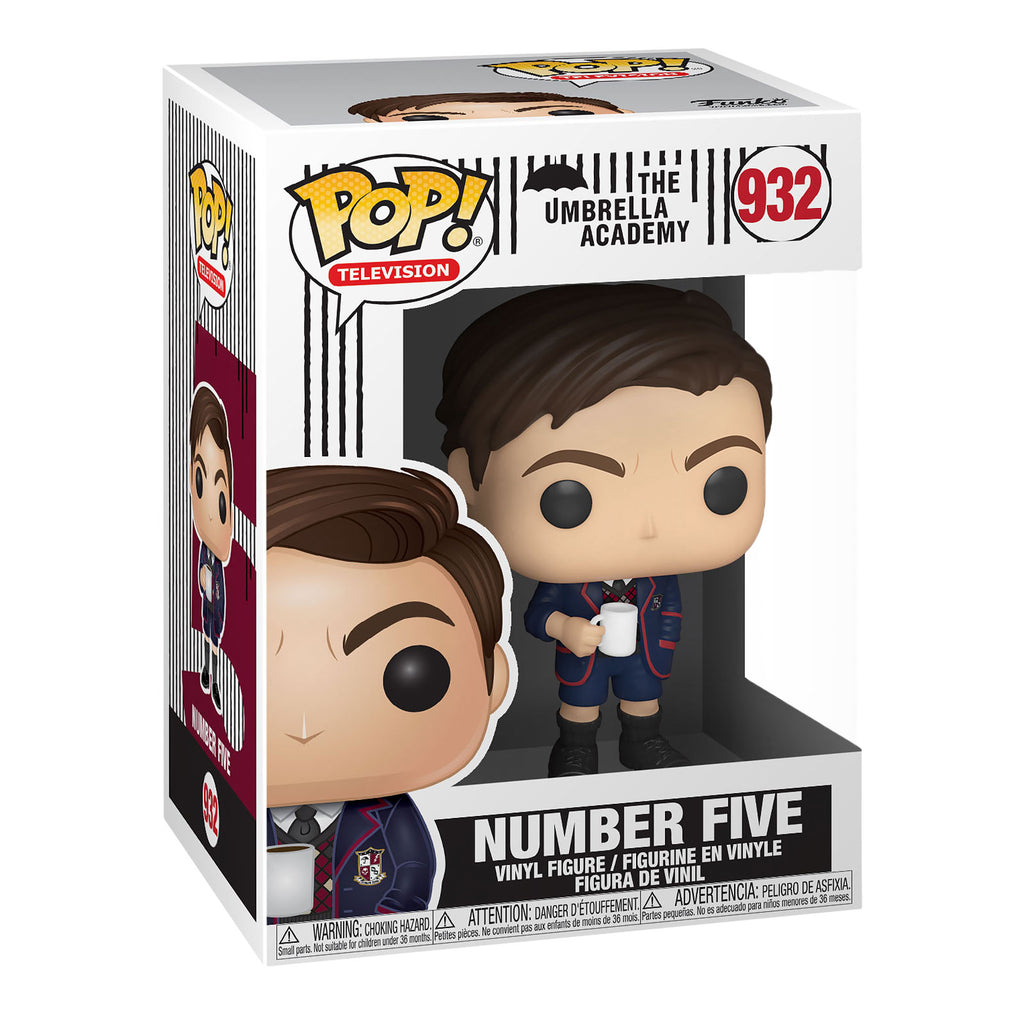 Immagine del prodotto The Umbrella Academy - Figura Funko Pop di Numero Cinque