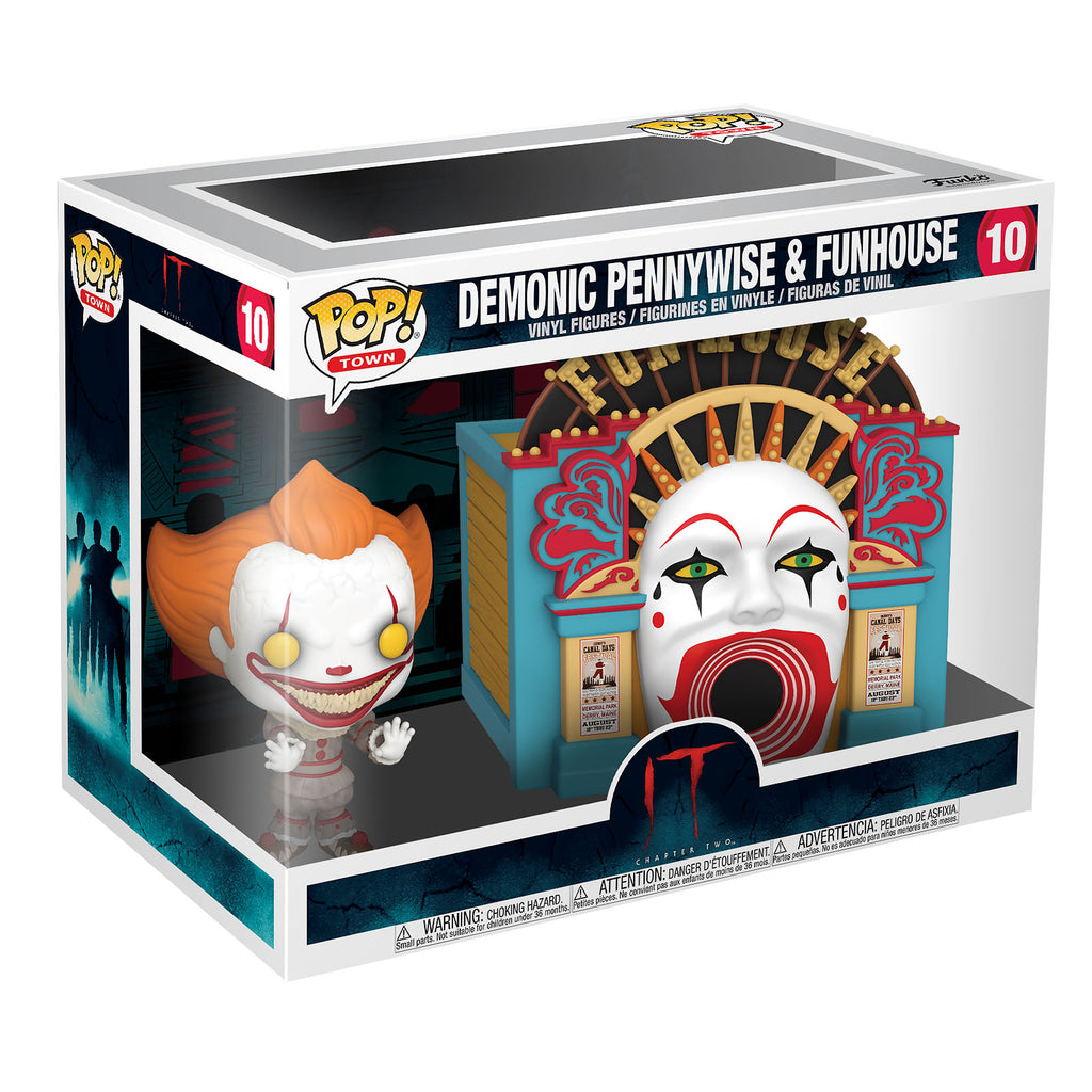 Immagine del prodotto Stephen Kings IT - Demonic Pennywise & Funhouse Set di Figure Funko Pop