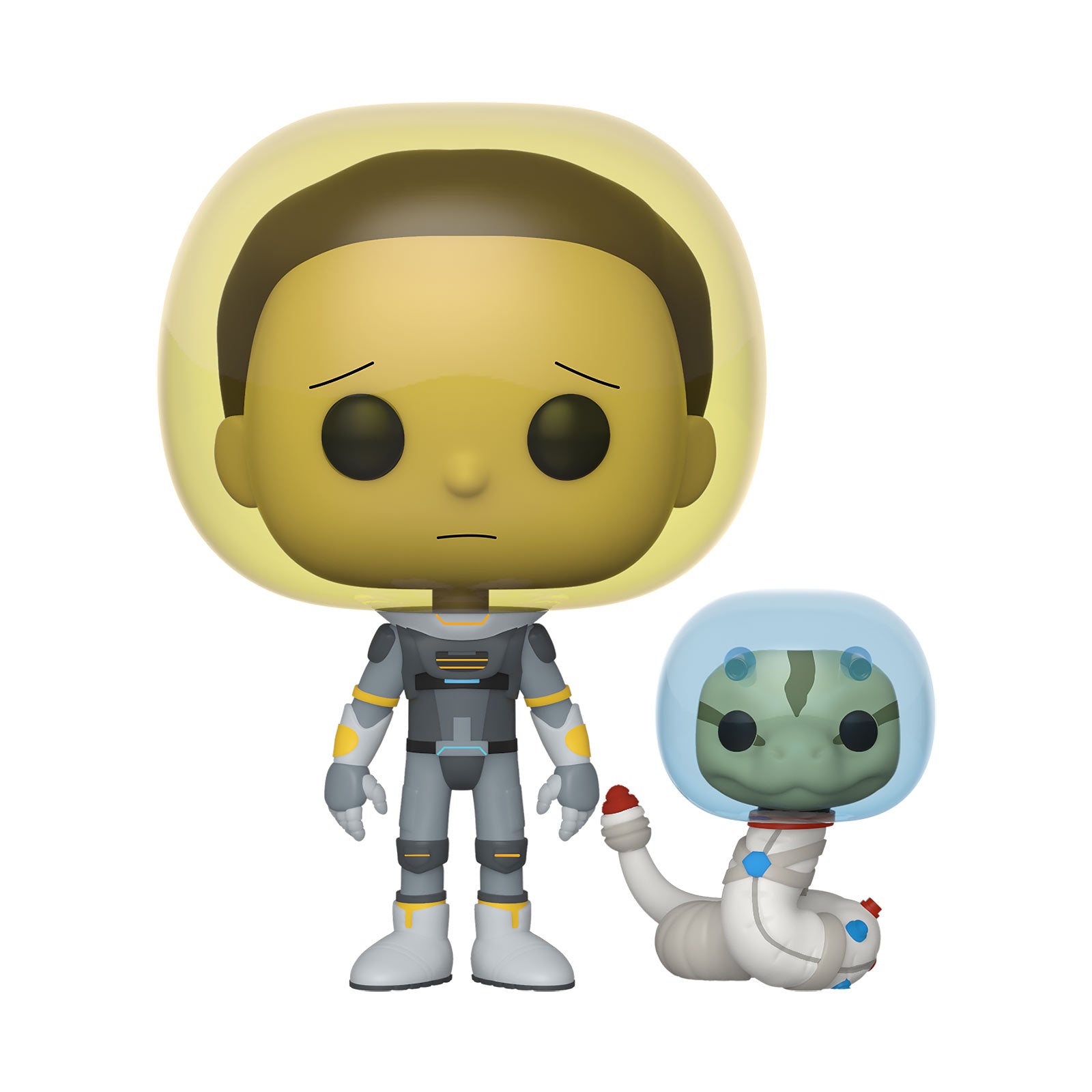 Immagine del prodotto Rick and Morty - Figura Funko Pop di Morty con Tuta Spaziale e Serpente