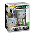 Immagine del prodotto Rick e Morty - King Rick con Suono Funko Pop Figura 17 cm