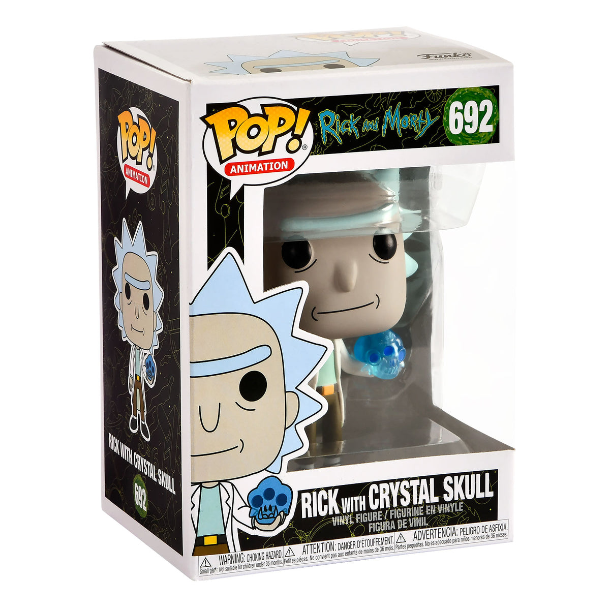 Immagine del prodotto Rick e Morty - Rick con Teschio di Cristallo Funko Pop Figura