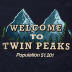 Immagine del prodotto Twin Peaks - Benvenuto a Twin Peaks T-shirt blu