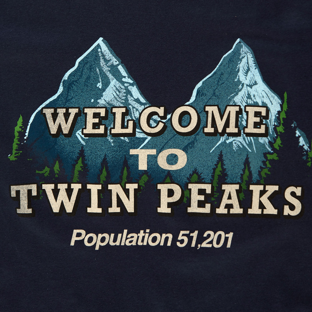 Immagine del prodotto Twin Peaks - Benvenuto a Twin Peaks T-shirt blu